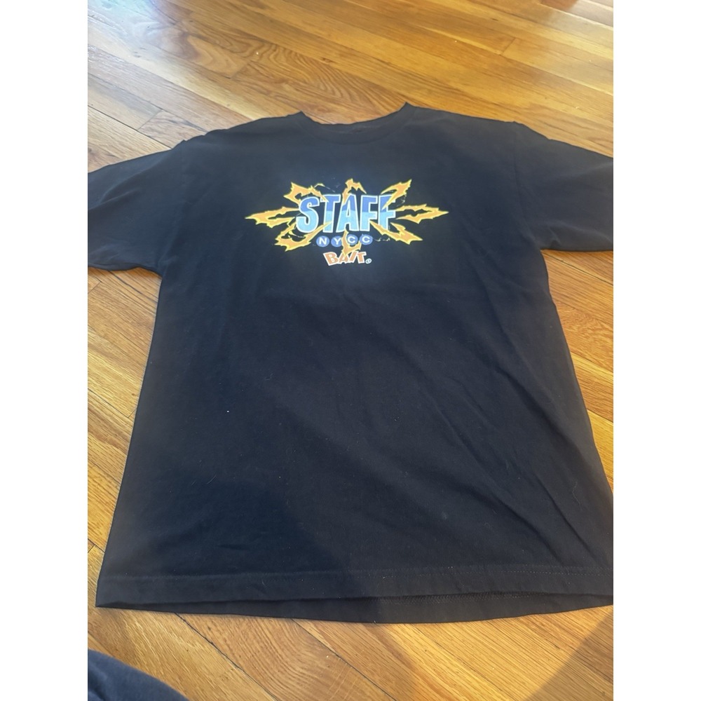 NYCC New York Comic Con 2023 Bait Statue‎ Of Liberty Black Shirt Men's M Staff
